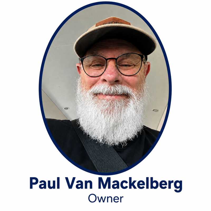 Paul Van Mackelberg, owner of The Cleaning Business Inc.
